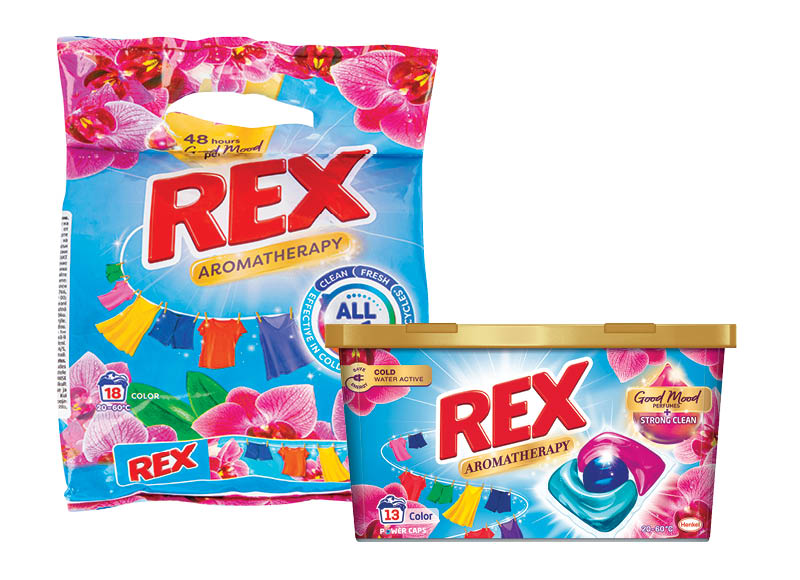 Skalbimo priemonėms REX