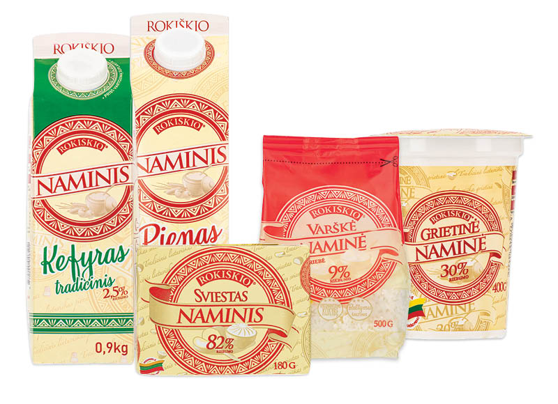 Pieno produktams ROKIŠKIO NAMINIS