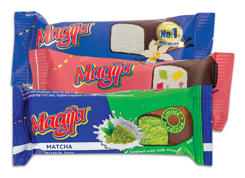 Glaistytas varškės sūrelis MAGIJA