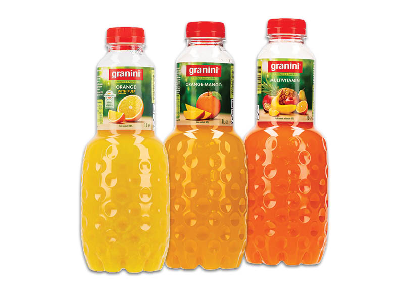 Sultims, nektarams, sulčių gėrimams GRANINI