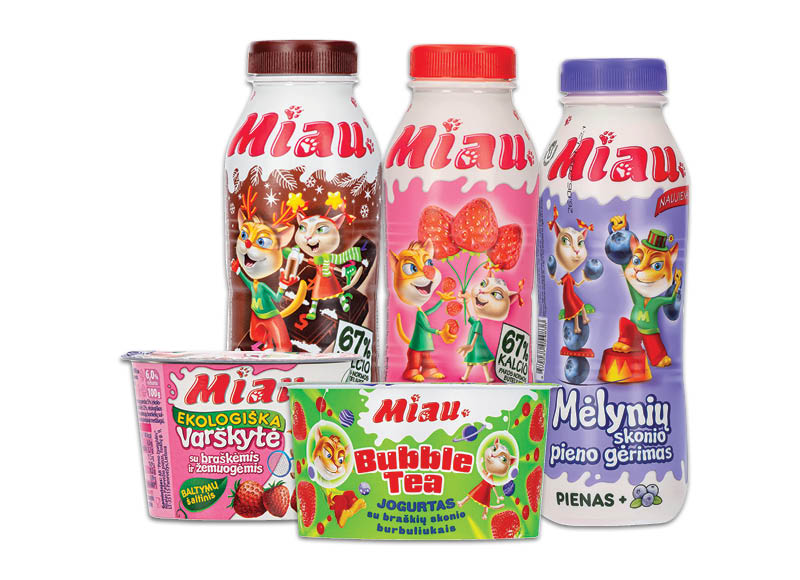 Pieno produktams MIAU
