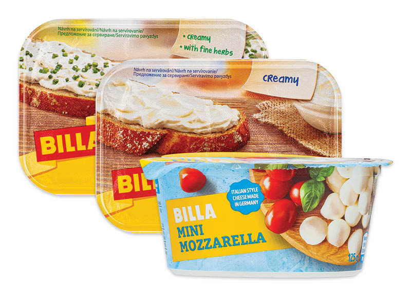 BILLA sūriams
