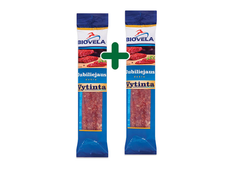 Vytinta JUBILIEJAUS dešra