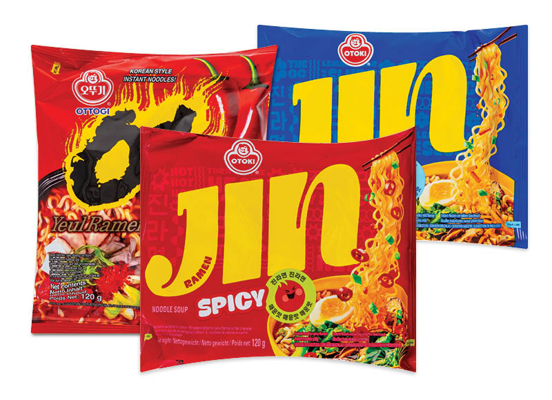Greitai paruošiami makaronai JIN OTOKI