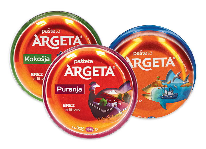 Paštetui ARGETA