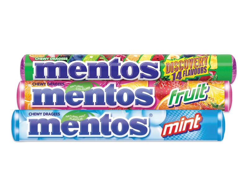 Saldainiai MENTOS