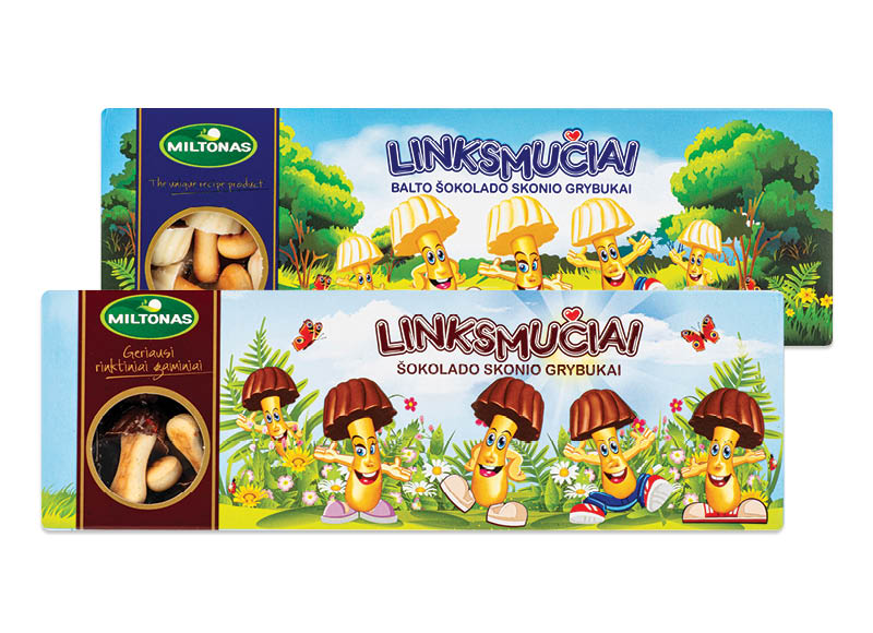 Sausainiai LINKSMUČIAI GRYBUKAI