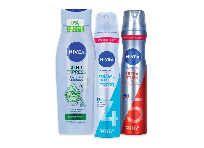 Plaukų priežiūros priemonėms NIVEA