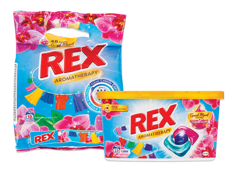 Skalbimo priemonėms REX
