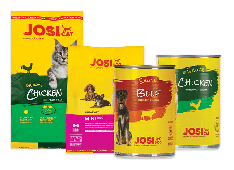 Gyvūnų ėdalui JOSICAT, JOSIDOG