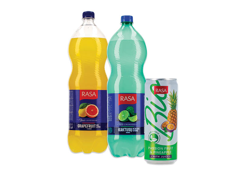 Gazuotiems gėrimams RASA