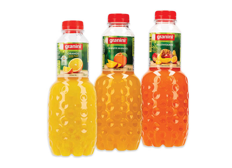 Sultims, nektarams, sulčių gėrimams GRANINI