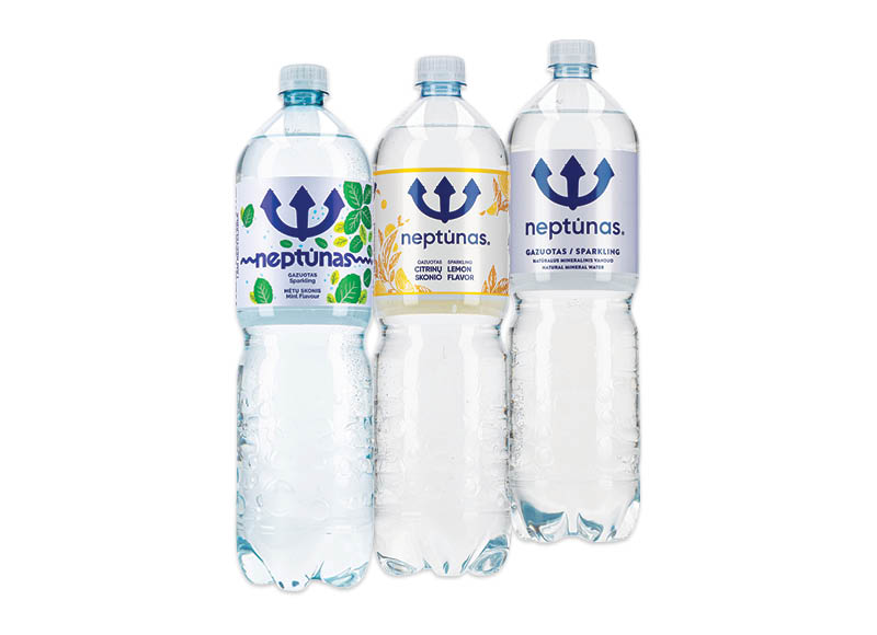Gazuotas mineralinis vanduo NEPTŪNAS