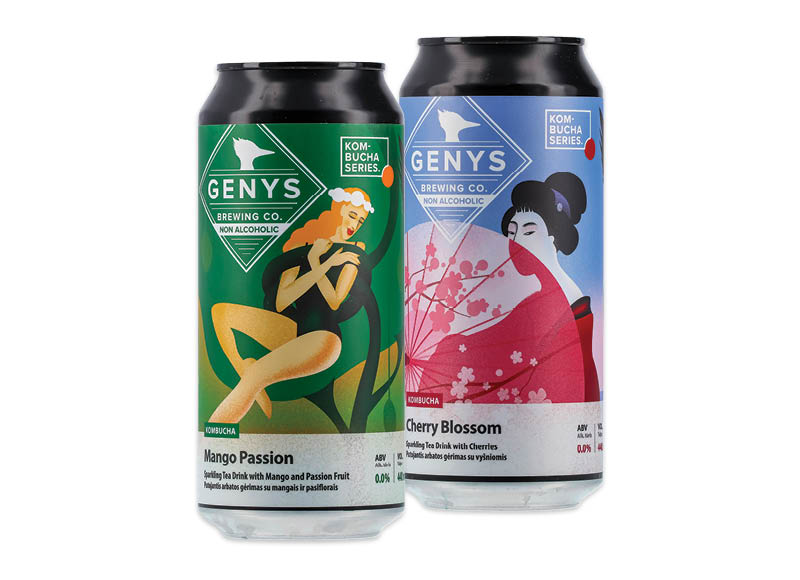 Arbatos gėrimas KOMBUCHA GENYS