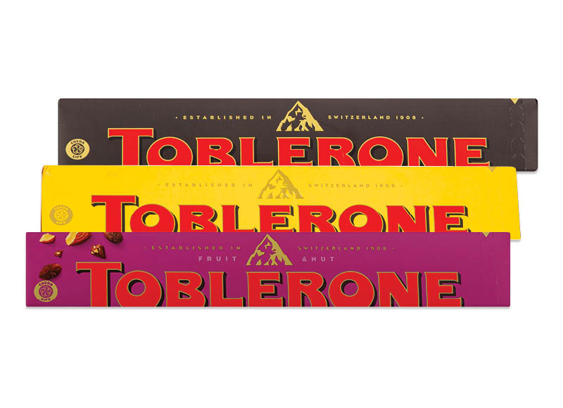 Šokoladas TOBLERONE