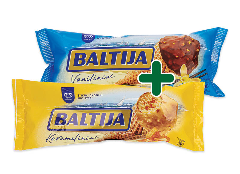 Ledai vafliniame ragelyje BALTIJA