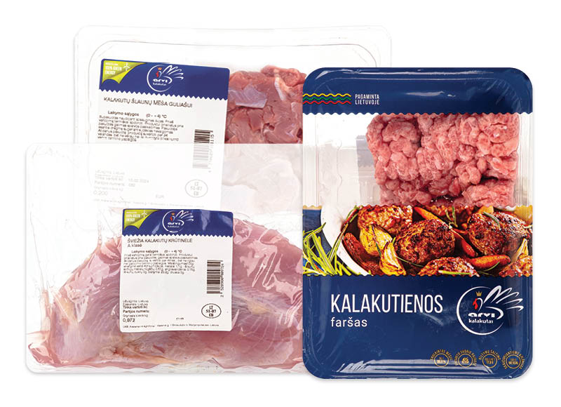 Šviežiai kalakutienai ARVI