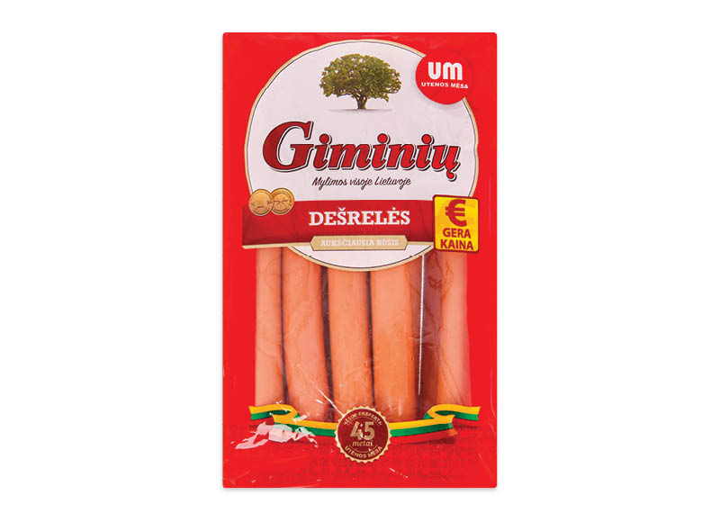 Virtos GIMINIŲ dešrelės