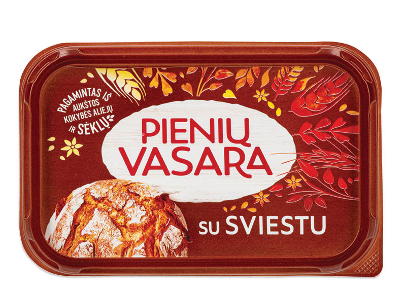 Margarinas PIENIŲ VASARA su sviestu