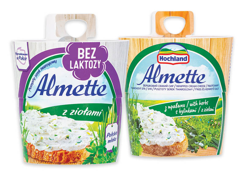 Tepamasis varškės sūris ALMETTE
