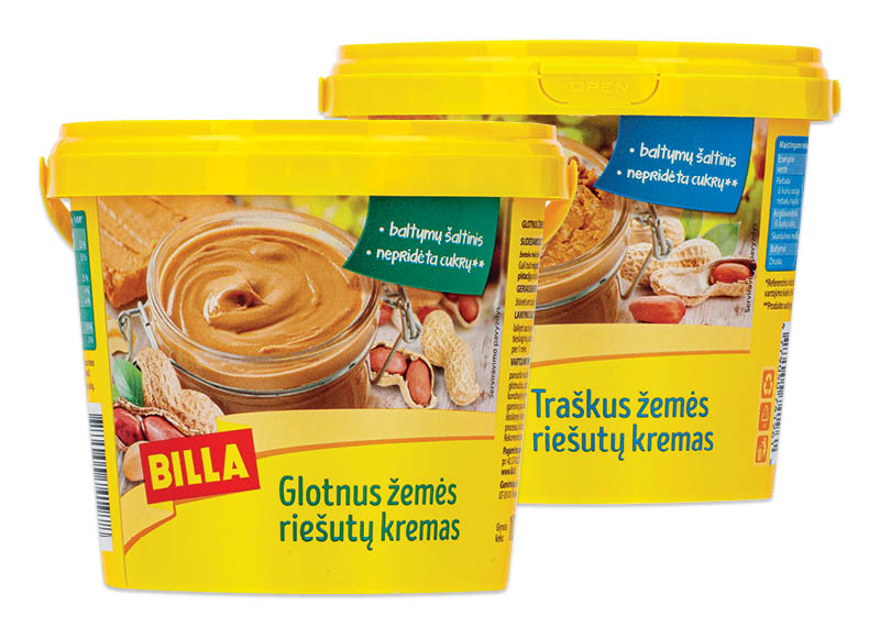 BILLA riešutų kremas