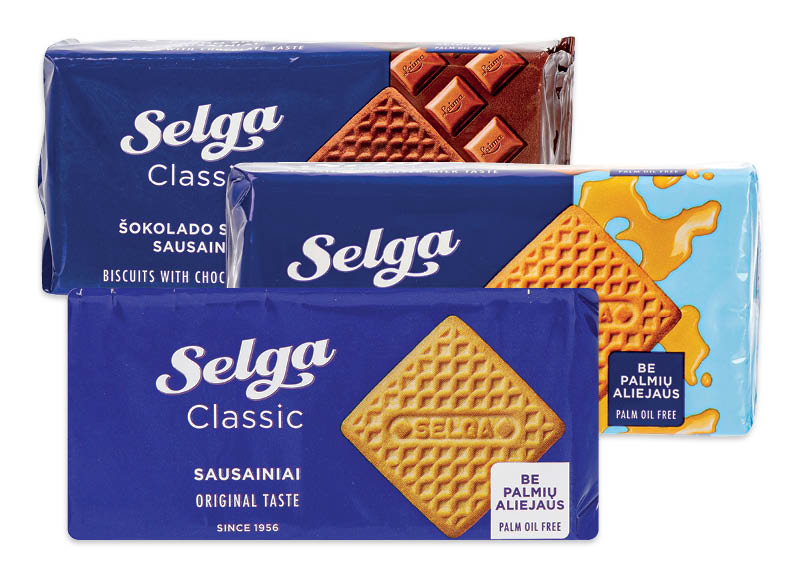 Sausainiai SELGA