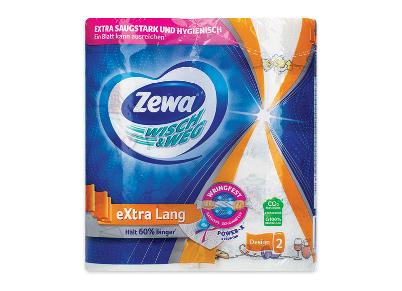 Popieriniai rankšluosčiai ZEWA WISCH & WEG