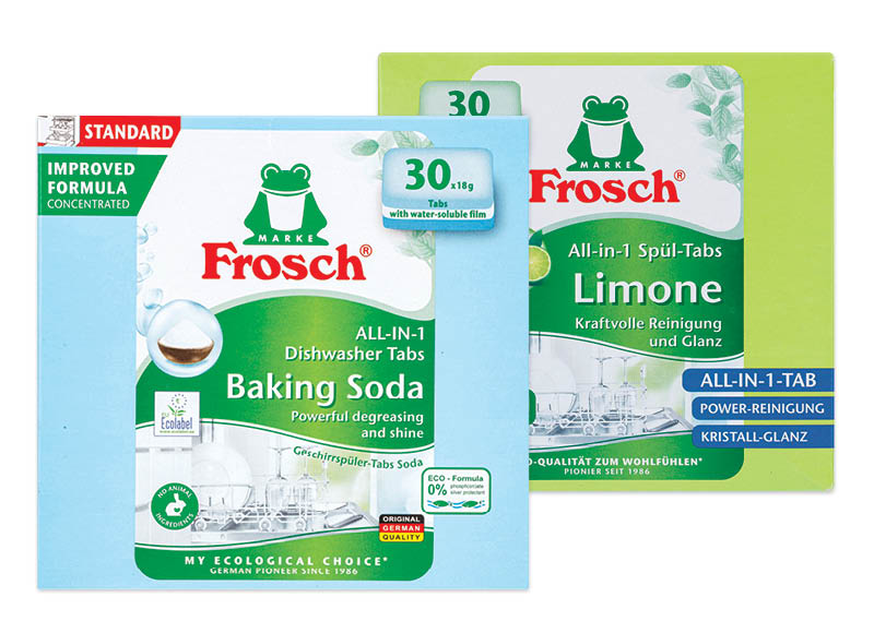 Indaplovių tabletės FROSCH