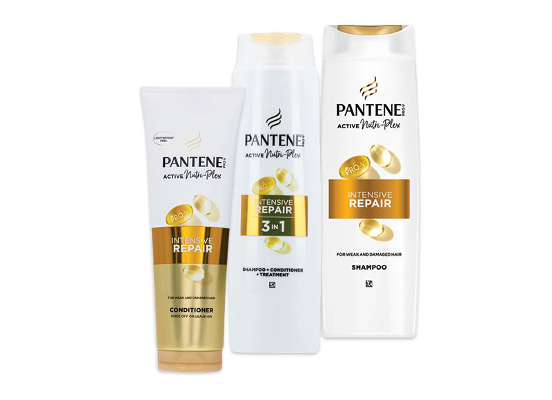 Plaukų priežiūros priemonėms PANTENE