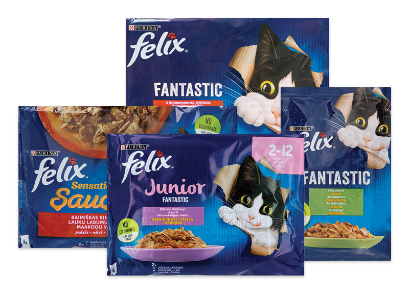 Kačių ėdalui FELIX