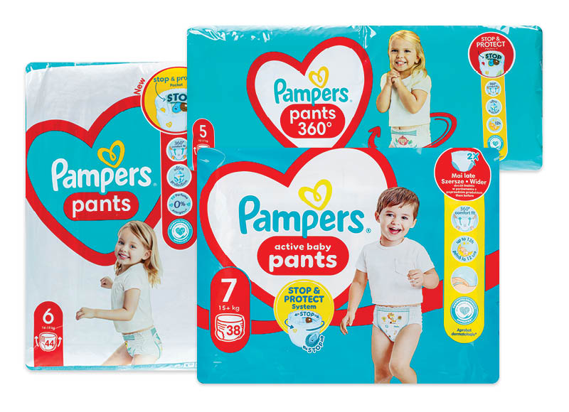 Sauskelnės – kelnaitės PAMPERS PANTS JUMBO PACK