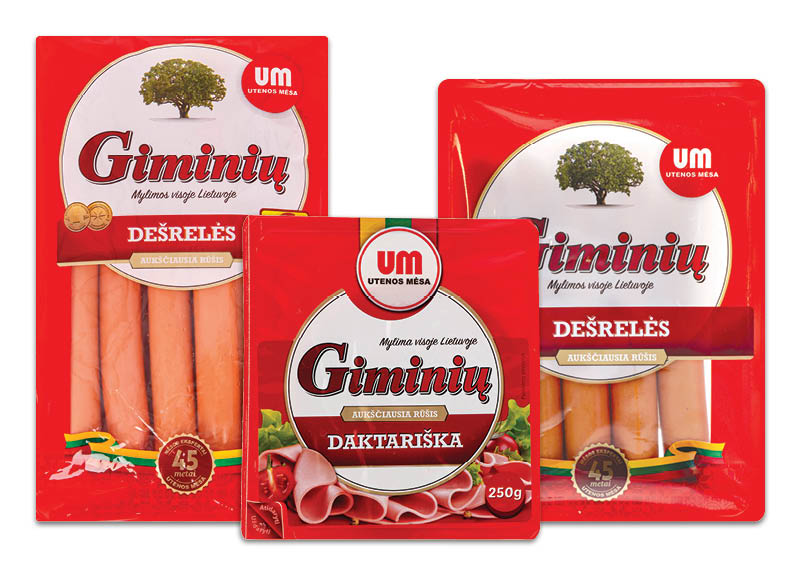 Mėsos gaminiams GIMINIŲ