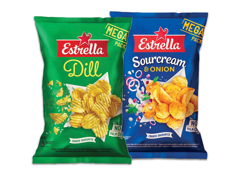 Bulvių traškučiai ESTRELLA