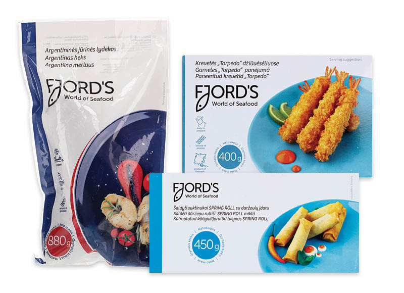 Šaldytai produkcijai FJORD’S