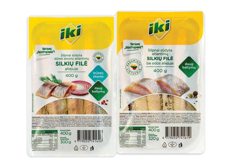 IKI silkių filė aliejuje