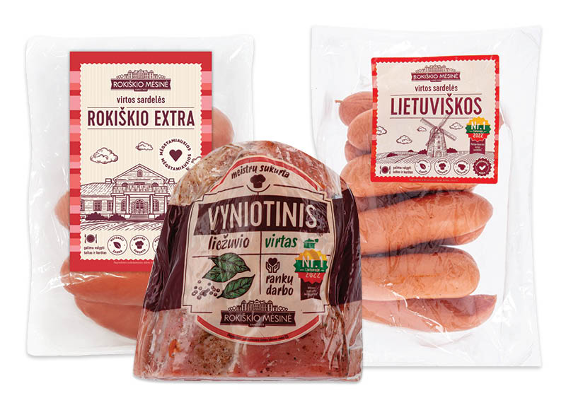 Mėsos gaminiams ROKIŠKIO MĖSINĖ