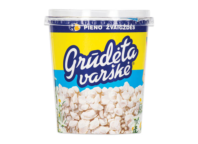 Varškė GRŪDĖTA