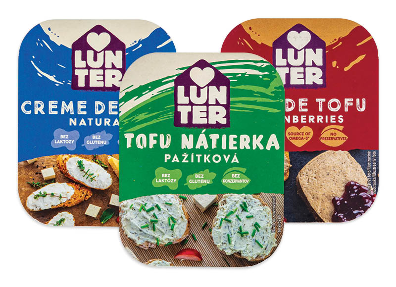 Veganiškiems produktams GUSTO ir LUNTER