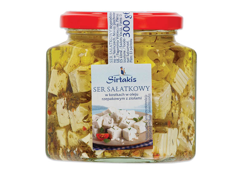 Sūrio kubeliai su prieskoniais SIRTAKIS