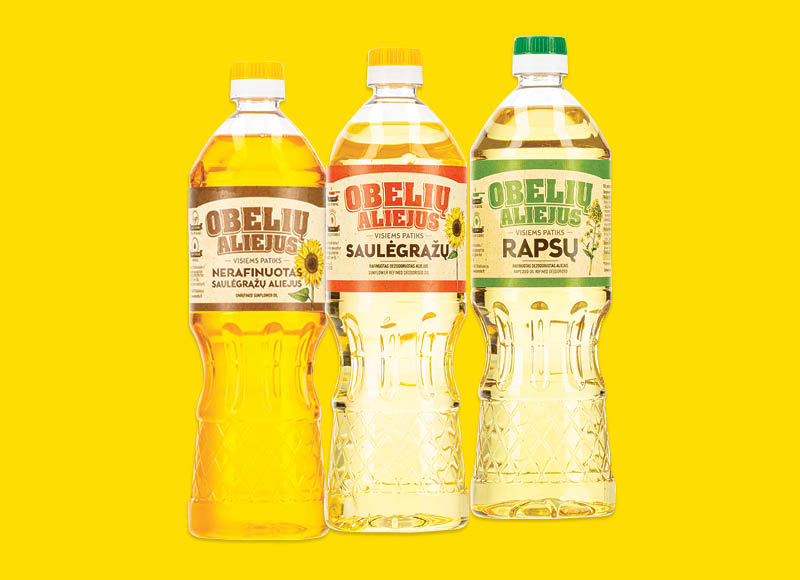 OBELIŲ aliejui