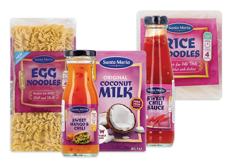 Produkcijai SANTA MARIA ASIA
