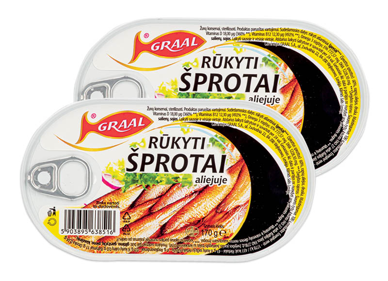 Rūkyti šprotai GRAAL