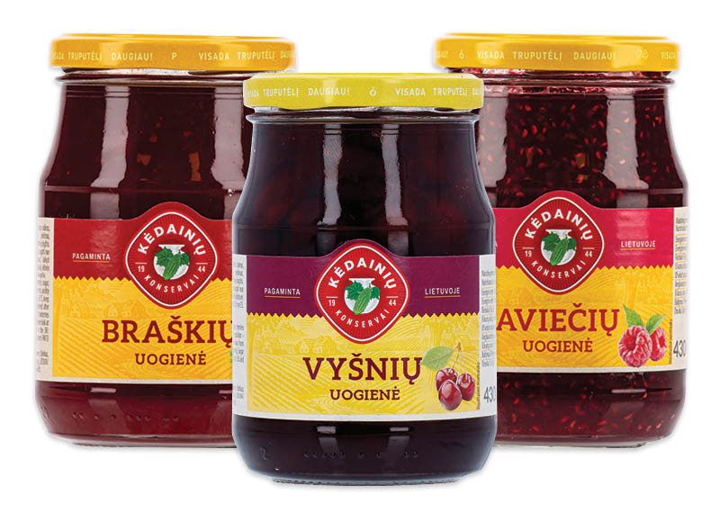 KĖDAINIŲ džemams, uogienėms