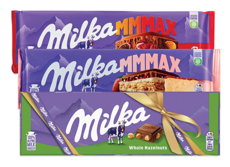 Šokolado plytelė MILKA