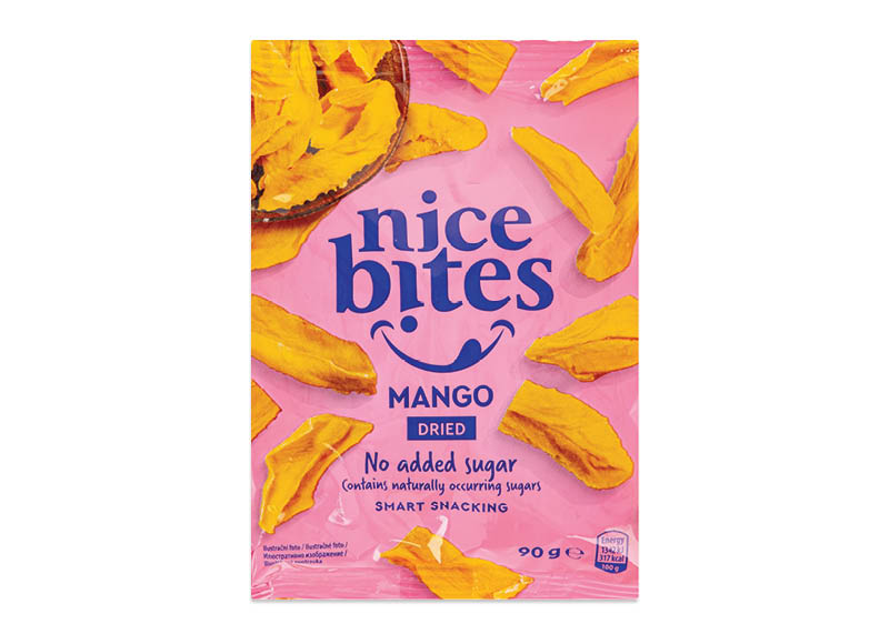 NICE BITES džiovinti mangai