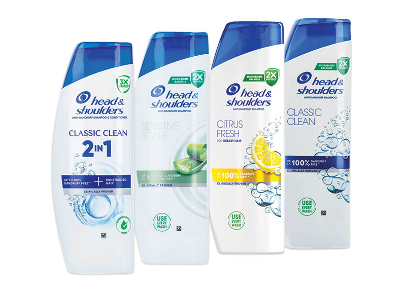 Plaukų priežiūros priemonėms HEAD & SHOULDERS