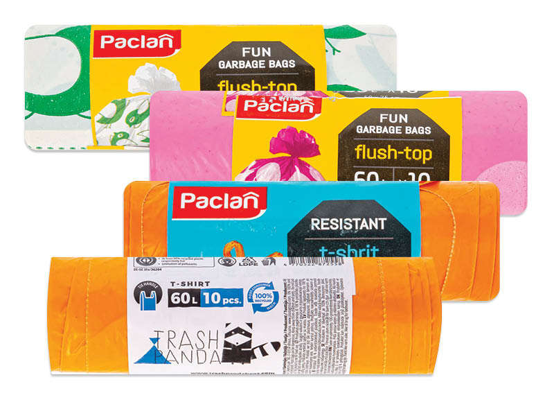 Šiukšlių maišams PACLAN