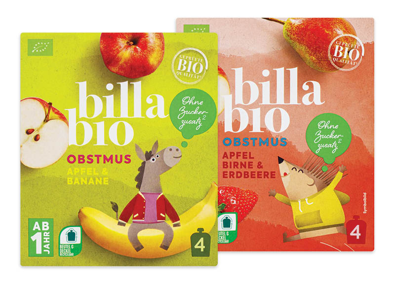 BILLA BIO tyrelė