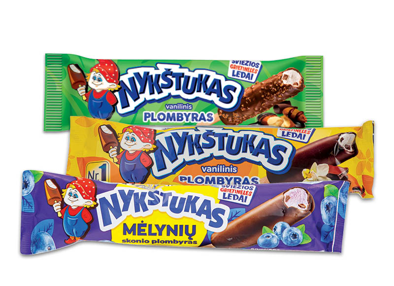 Ledai ant pagaliuko NYKŠTUKAS