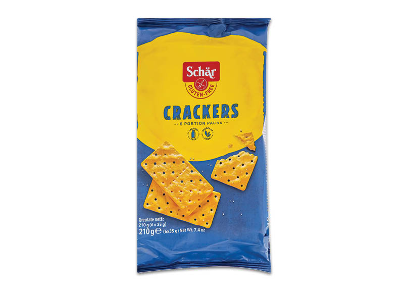 Krekeriai be glitimo SCHAR CRACKERS